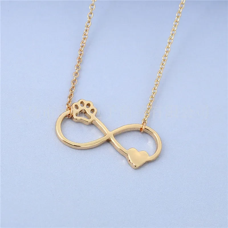 Women's Fashion Cute Footprints Pendant Item