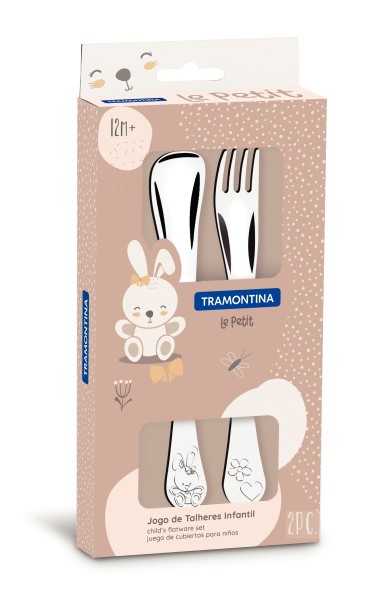 Le Petit Girls Cutlery 2 Piece Set - Tramontina