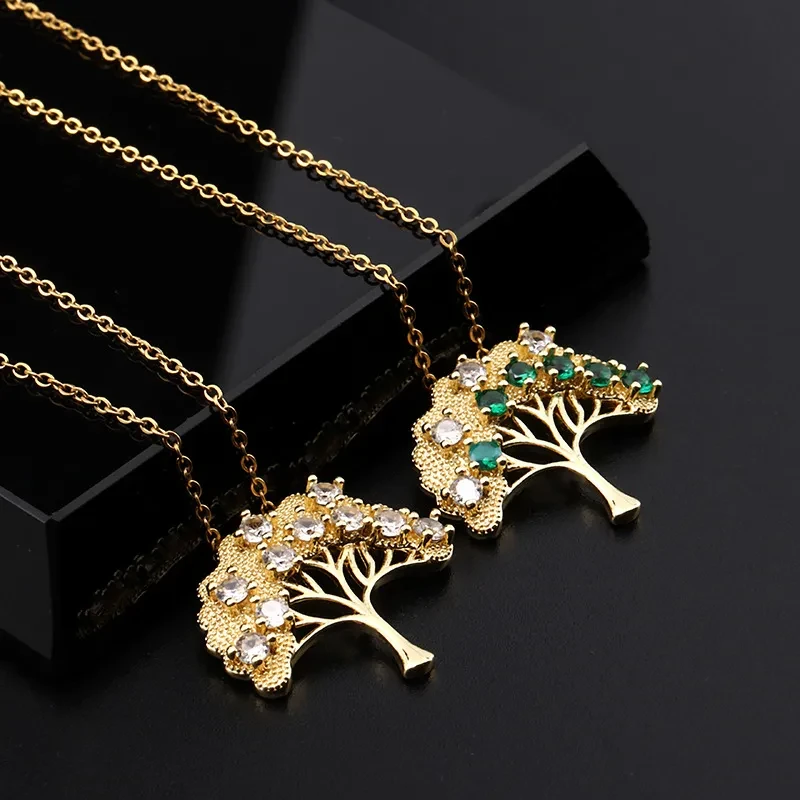 Vintage Tree Of Life Pendant Necklace