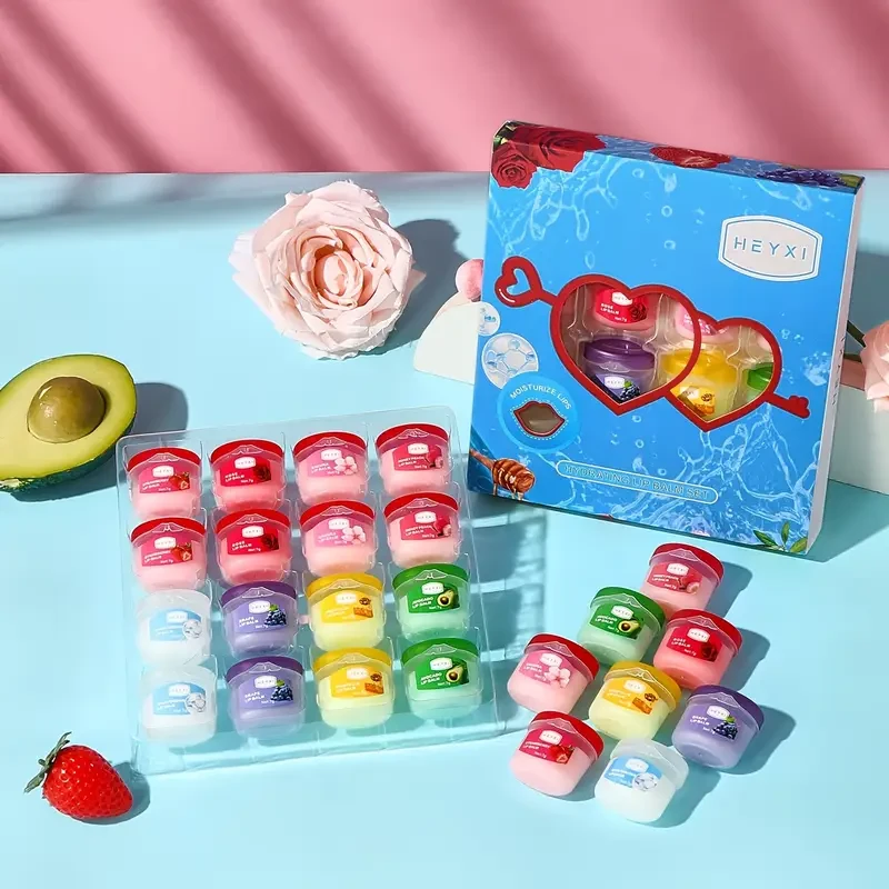 Moisturizing Lip Balm Set for Daily and Night Use