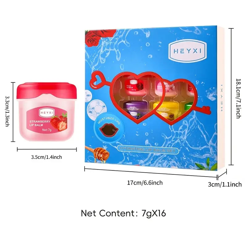 Moisturizing Lip Balm Set for Daily and Night Use