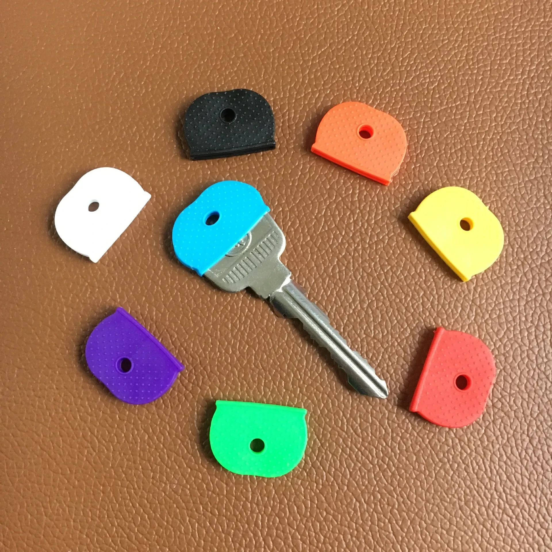 10 Pieces Of Rubber Color Key Cover