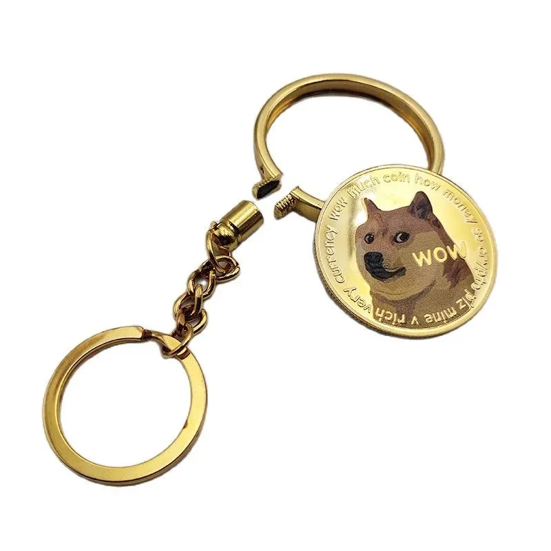 Dog Commemorative Coin Animal Head Medallion