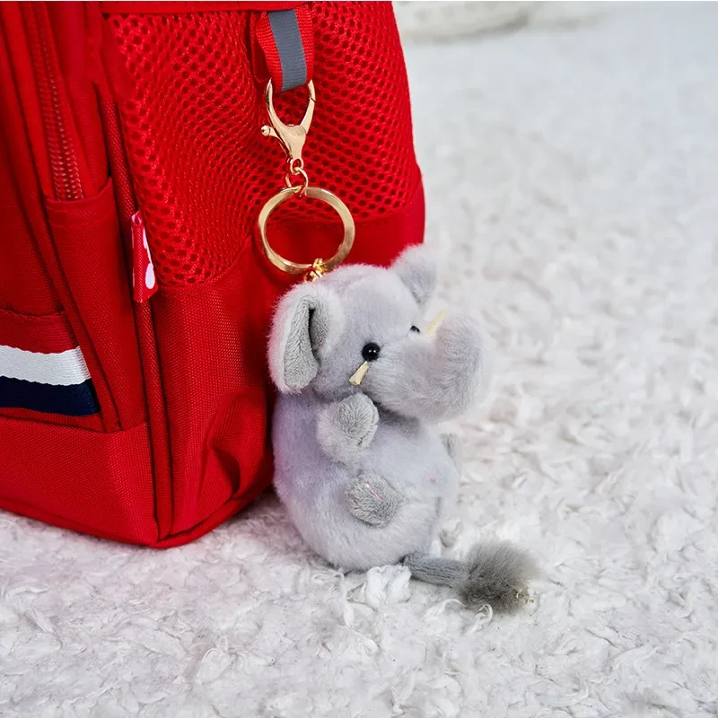 Cute Simulation Plush Toy Doll Car Keychain Backpack Pendant