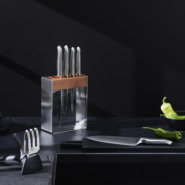 Pro Stainless Steel Knife Block Set 7 Piece - Furi
