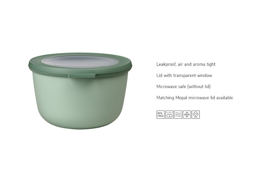 Cirqula Round 1000ml Nordic Sage  - Mepal