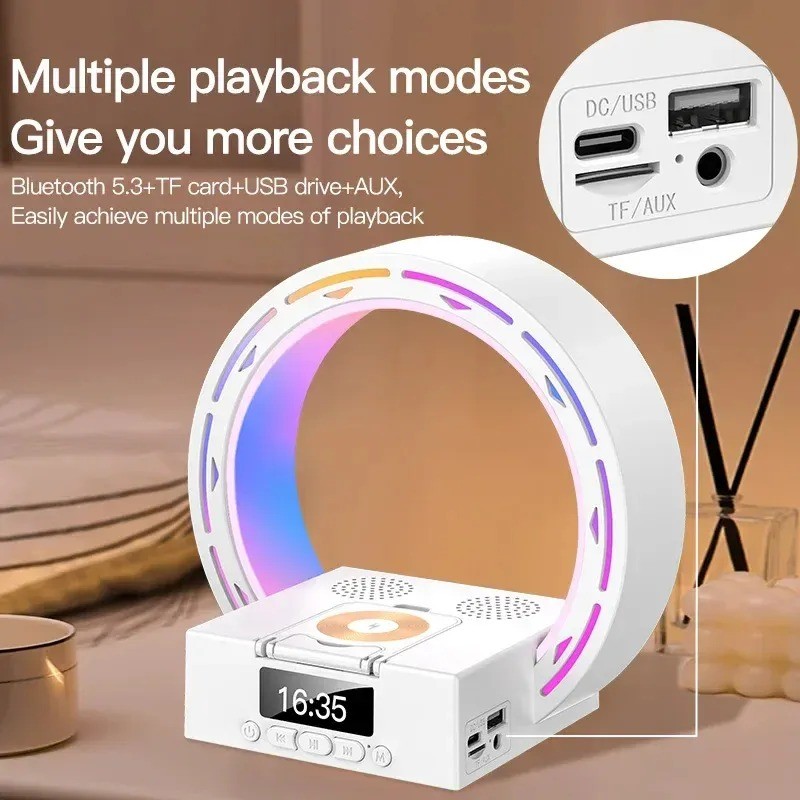 4 In 1 Wireless Bluetooth Speaker Charging Pad