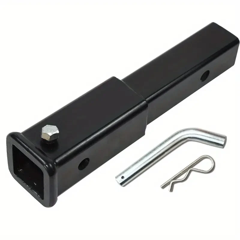 1 Steel Trailer Bar Extension Receiver, Universal Trailer Hitch Extender
