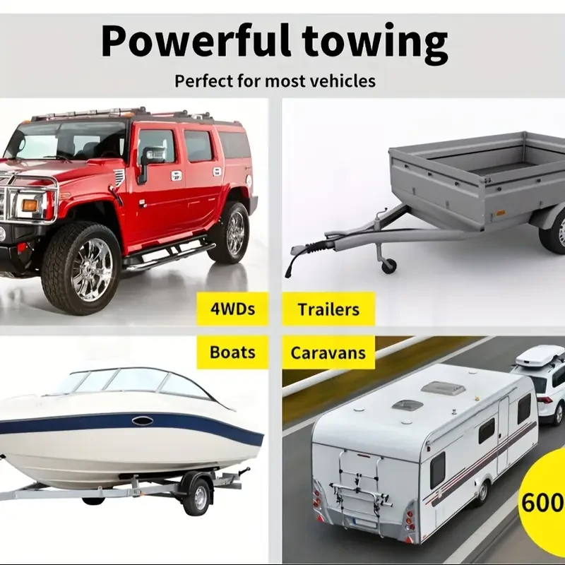 Steel Trailer Hitch Mount with 2-Inch Ball