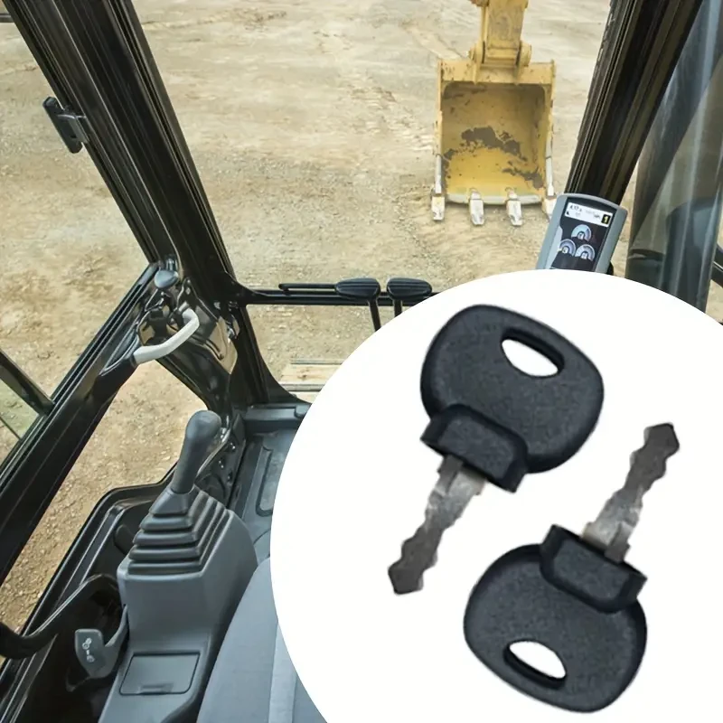 8pcs Heavy Equipment Key Set for Bomag Rollers & Compactors