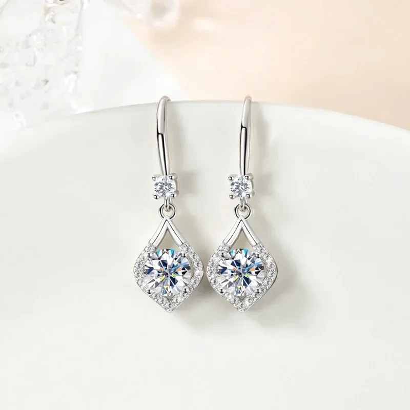 Earrings Fashion Shiny Zircon