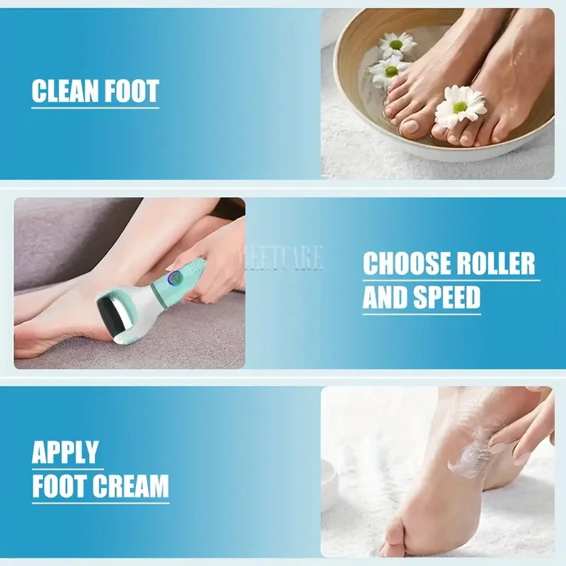 MEETCARE Electric Foot Grinder