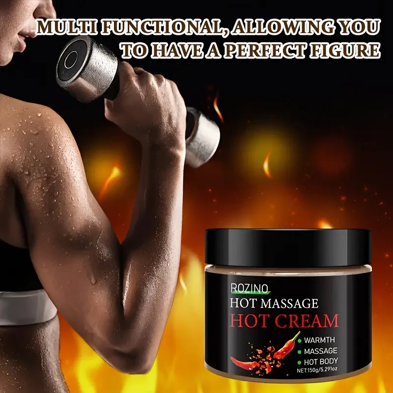 ROZINO Hot Massage Cream - Intense Firming & Hydration