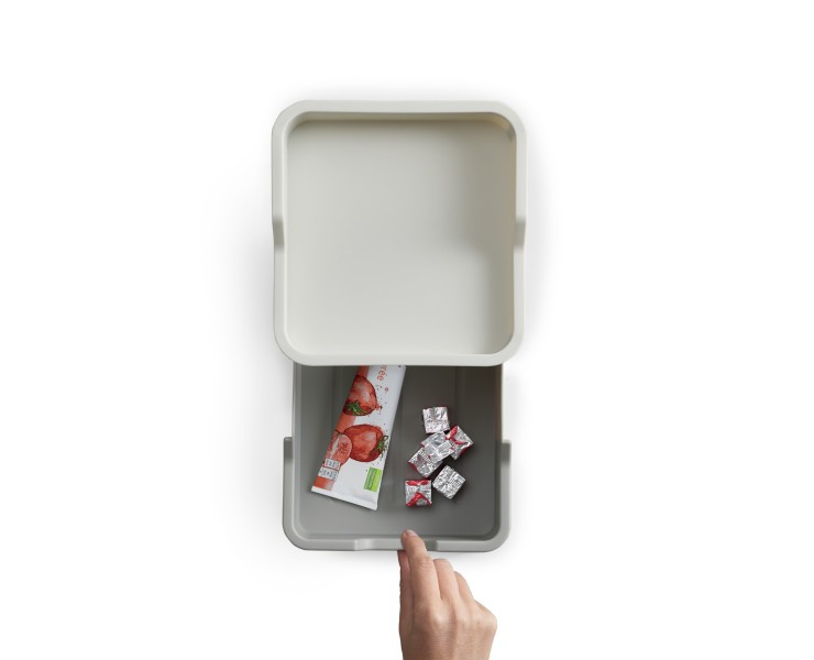 2tier Cupboard Orgniser w/Drawer  - Joseph Joseph Duo