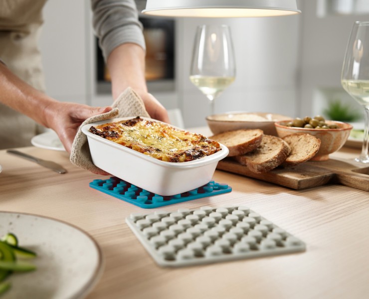 2pc Silicone Trivets (Opal/Stone)  - Joseph Joseph Duo