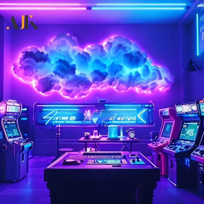 AJK Smart LED Cloud Light with Music Rhythm