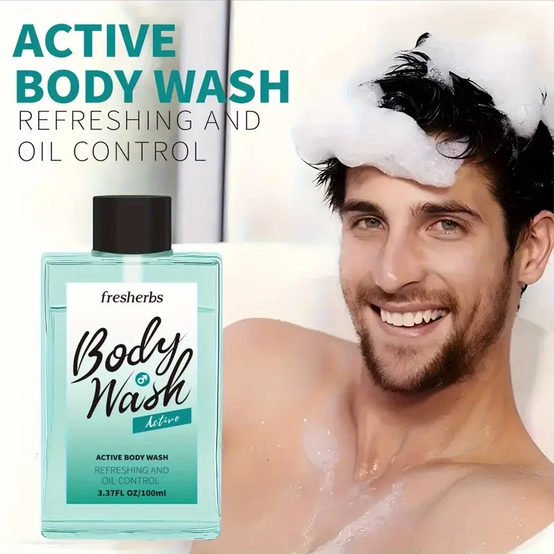 Fresherbs Men'S 3-in-1 Body Wash - 100ml