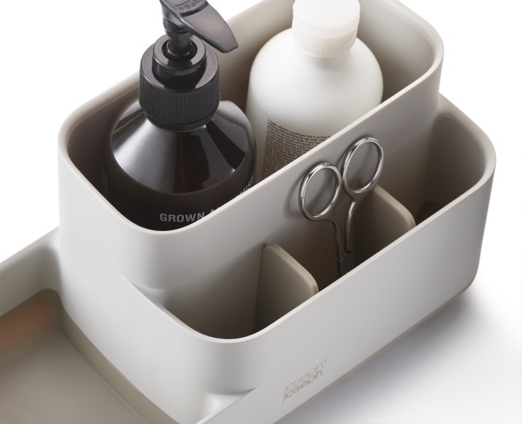 EasyStore Bathroom Caddy - Ecru  - Joseph Joseph