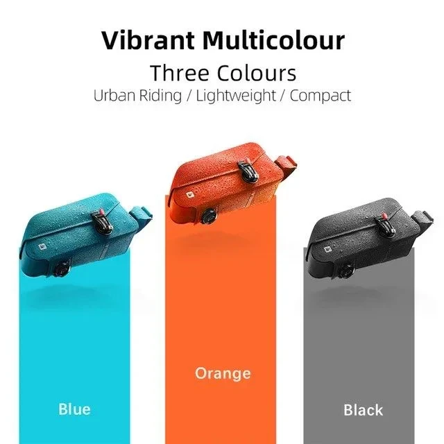 Rhinowalk Magnetic Waterproof Bicycle Tube Bag Quick Release Buckle Rain Essential