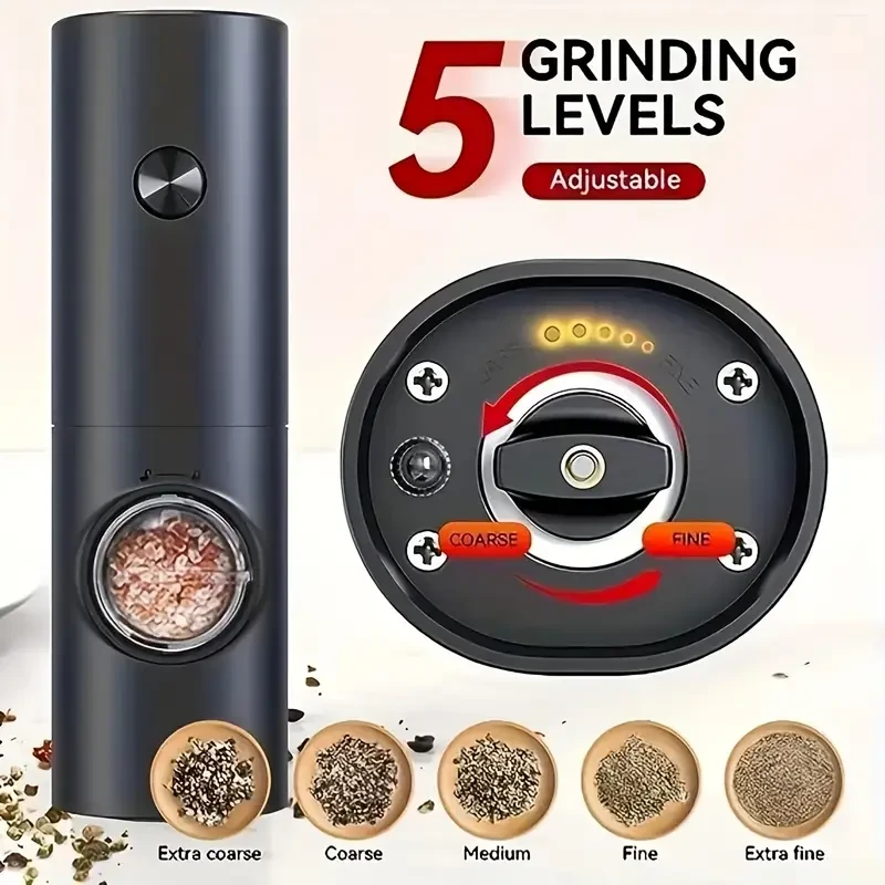 Electric Salt and Pepper Grinder Kit
