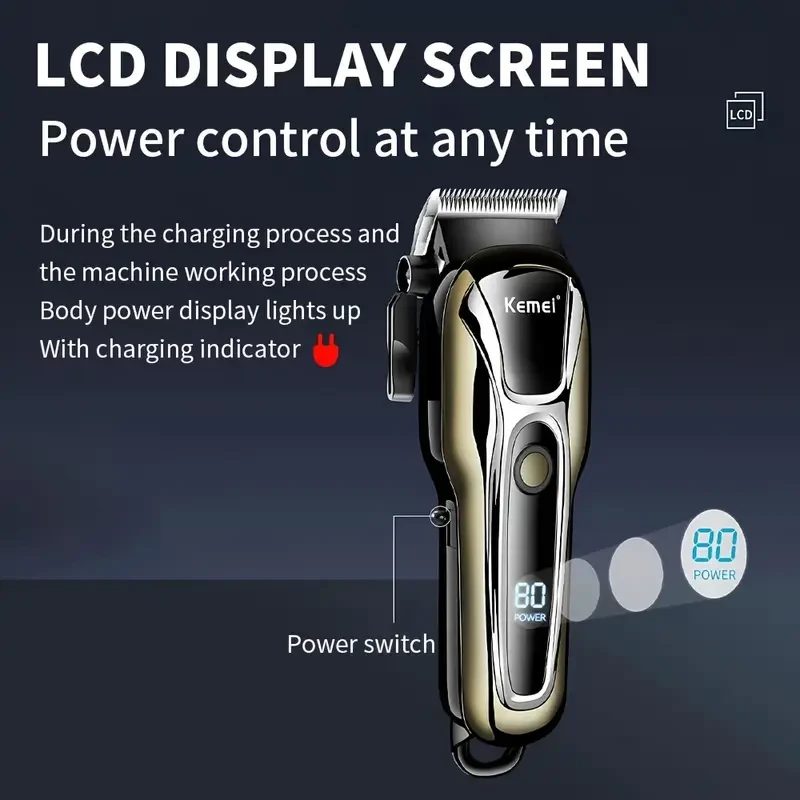 Kemei Professional Men's Hair Clipper