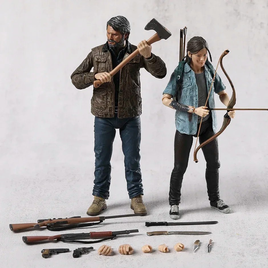NECA The Last of Us 2: Ultimate Joel and Ellie Action Figure Model Toy