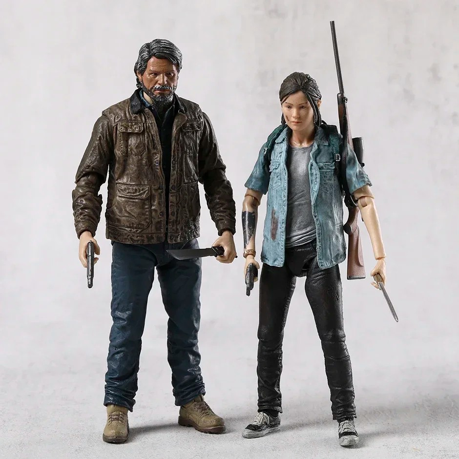 NECA The Last of Us 2: Ultimate Joel and Ellie Action Figure Model Toy