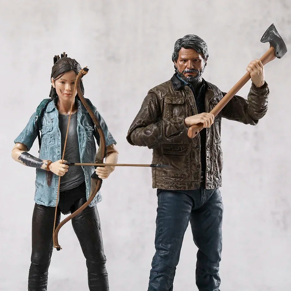 NECA The Last of Us 2: Ultimate Joel and Ellie Action Figure Model Toy