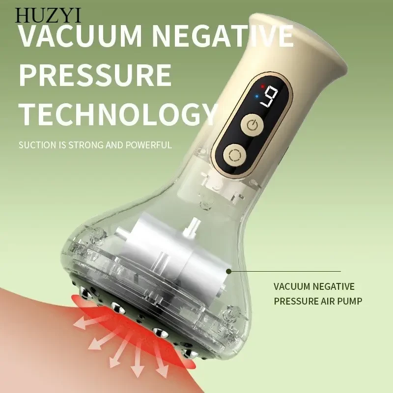 HUZYI Smart Cupping Scraper and Masseur