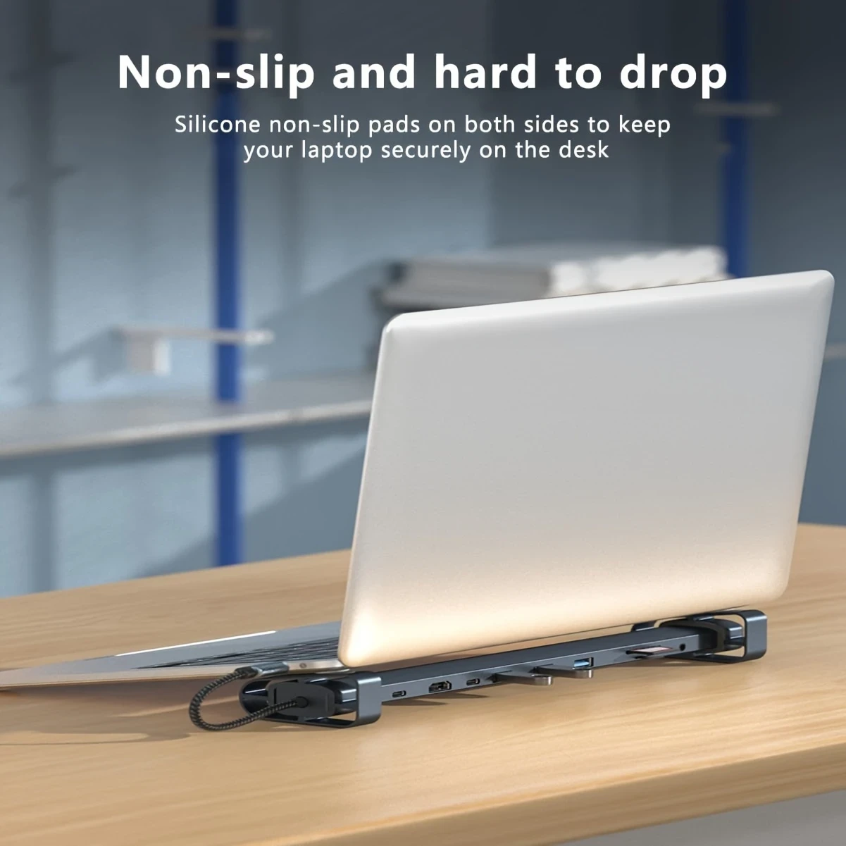 Versatile 10-in-1 USB-C Hub with PD