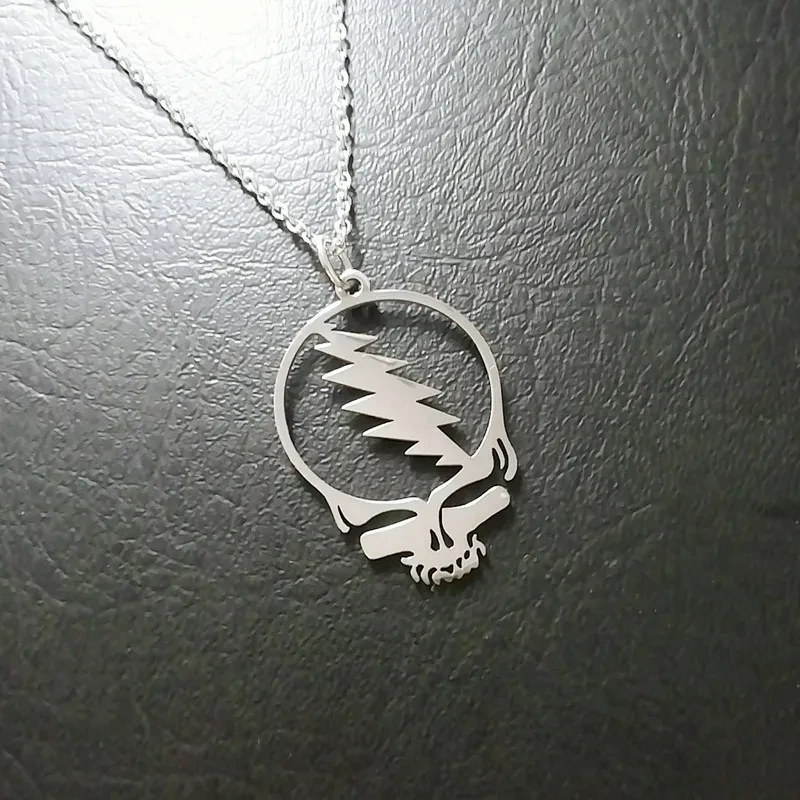 Simple Personality Stainless Steel Pendant Necklace