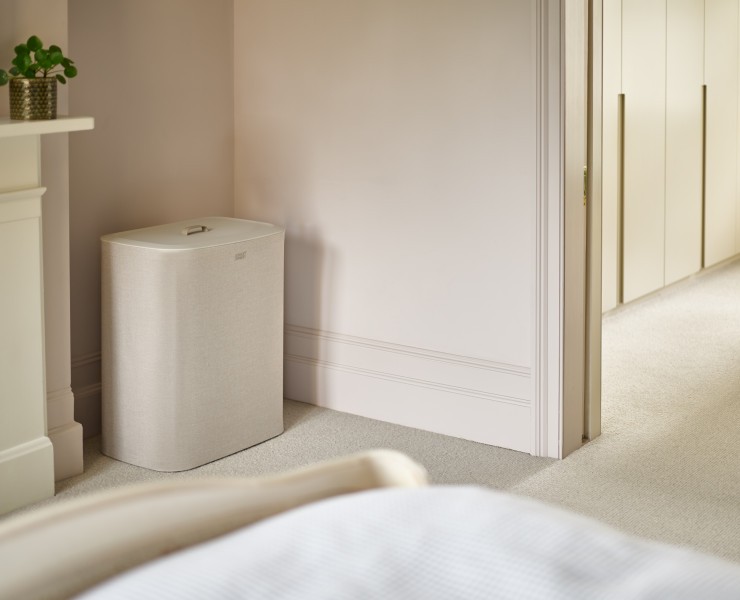 Tota Trio 90L Laundry Separation Basket - Ecru  - Joseph Joseph