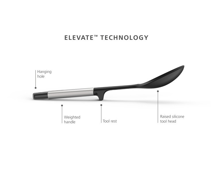 Elevate Silicone Solid Spoon  - Joseph Joseph