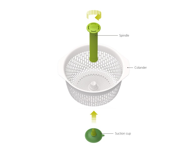 Spindola Spinning Colander  - Joseph Joseph