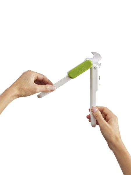 Pivot 3-in-1 Can Opener - White/Green  - Joseph Joseph