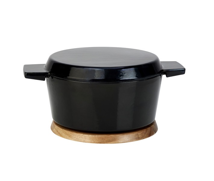 Magnetic Trivet Acacia 24cm  - Stanley Rogers