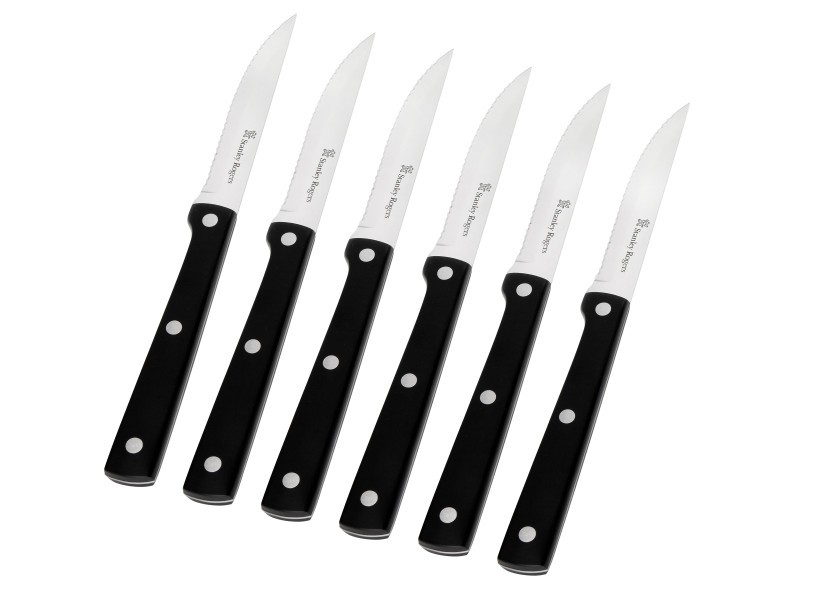Bistro Steak Knives 6 Piece Set  - Stanley Rogers