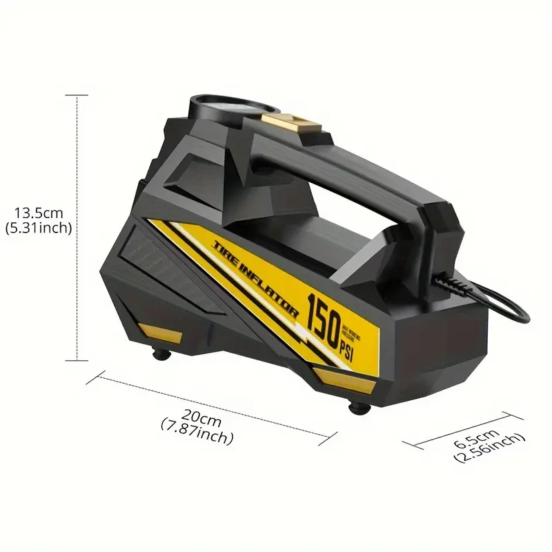 Carsun Digital Tire Inflator Portable Car Air Compressor Pump Air