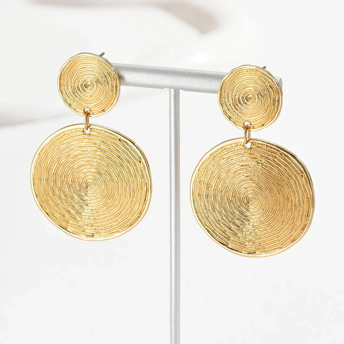 Retro Round Earrings Temperament
