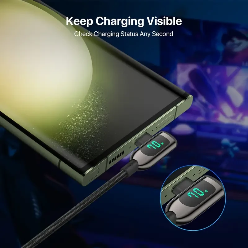 1pc SOOPII 100W USB-C to USB-C Cable