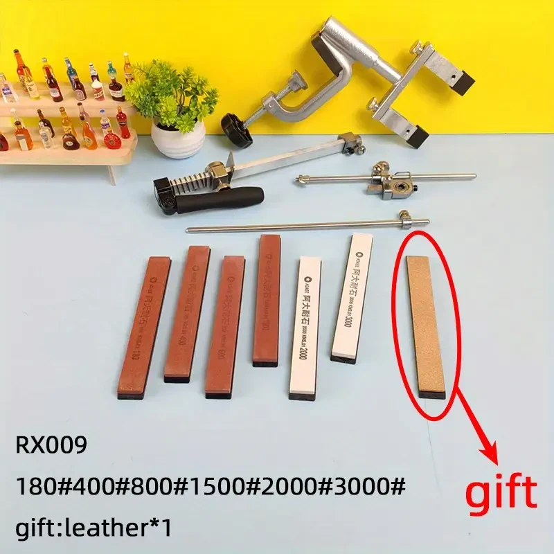 Upgraded Fixed Angle Sharpening Machine for Kitchen Tools with 360-Degree Flip And Constant Angle Grinding System