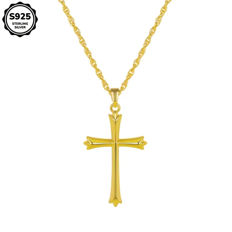 Fashion Cross Pendant Necklace for Men And Women