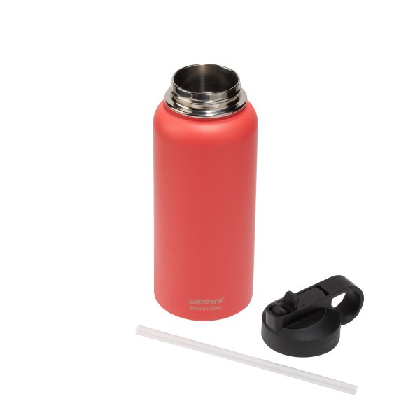 Stainless Steel Bottle Coral 900ml - Wiltshire