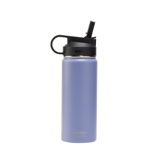 Stainless Steel Bottle Lilac 500ml  - Wiltshire