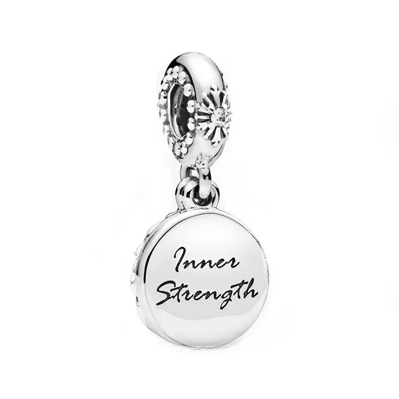 925 Sterling Silver Bracelet Beaded Pendant