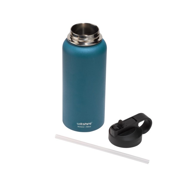 Stainless Steel Bottle Teal 900ml  - Wiltshire