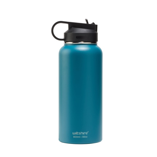 Stainless Steel Bottle Teal 900ml  - Wiltshire