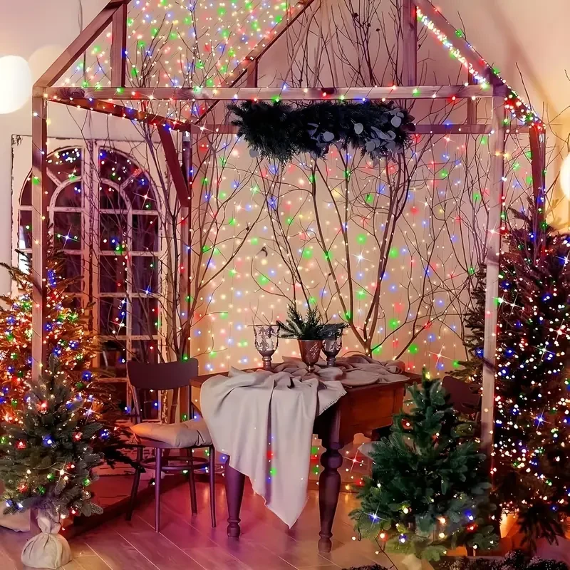 1 Set 200LED 22m Solar-Powered LED String Lights