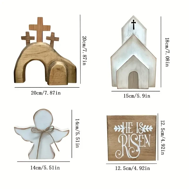 Vintage Easter Decor Set