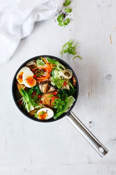 Easycook Blue Induction Saucepan 16cm|1.23l with glass lid - Wiltshire